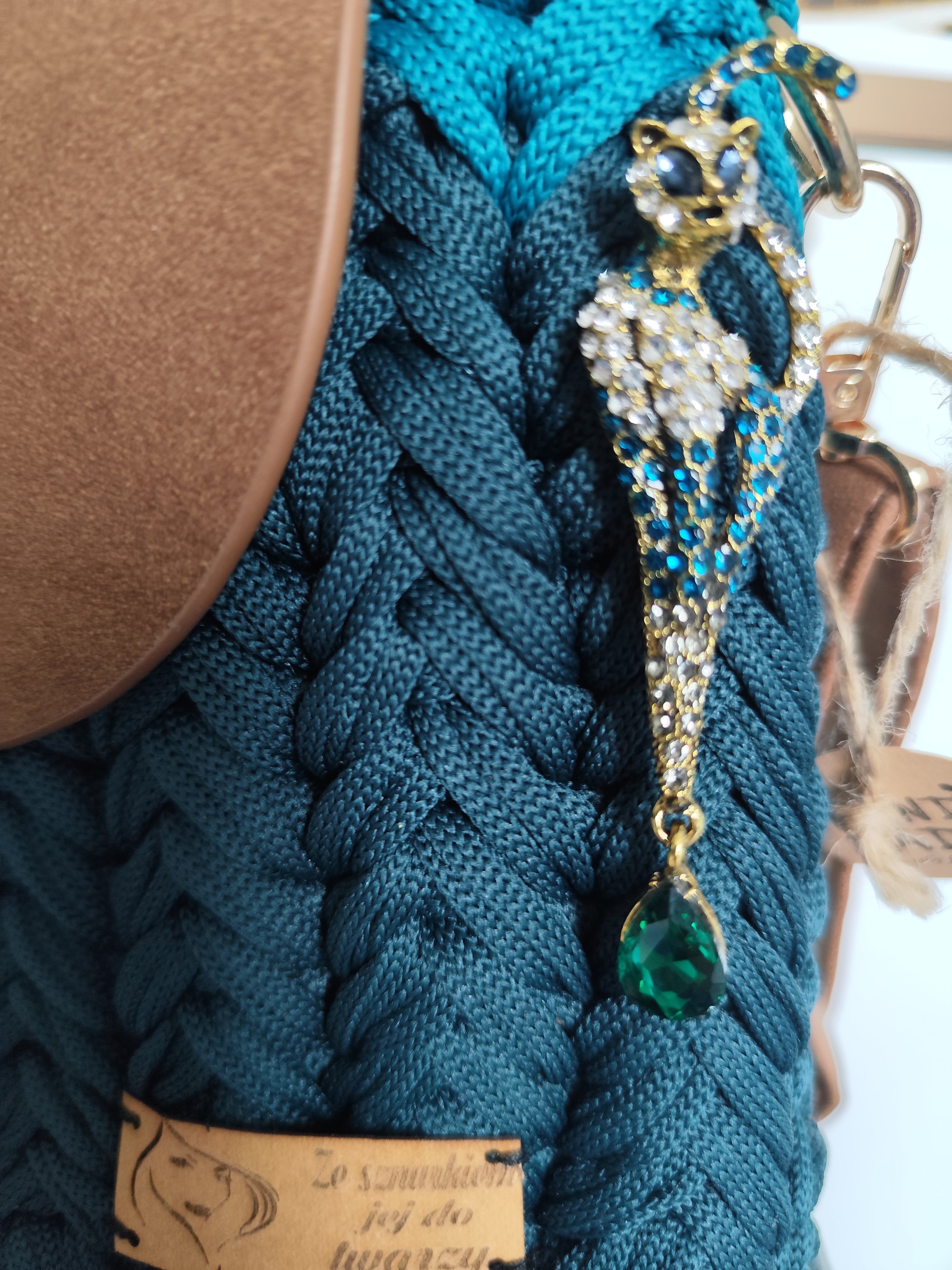 Torebka w kolorach morskich